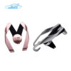 Flexible Phone Holder for Car Vent, ABS, Blak or Champagne
