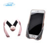 Flexible Phone Holder for Car Vent, ABS, Blak or Champagne - Image 3