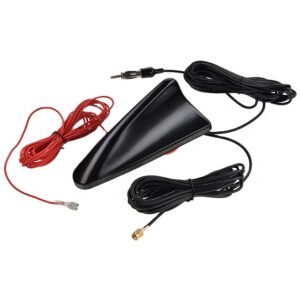 ANT-222011 DAB AM FM Aerial Universal Roof Mount Car Antenna Shark Fin