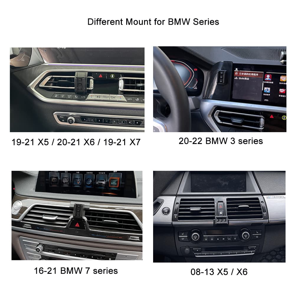 Soporte para teléfono celular BMW para automóvil